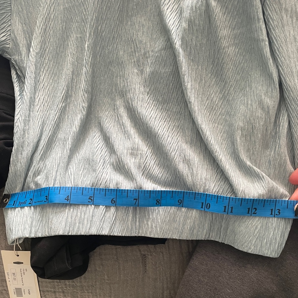 Rusty Ember Reverse Wrap Style Top - Picture 6 of 11